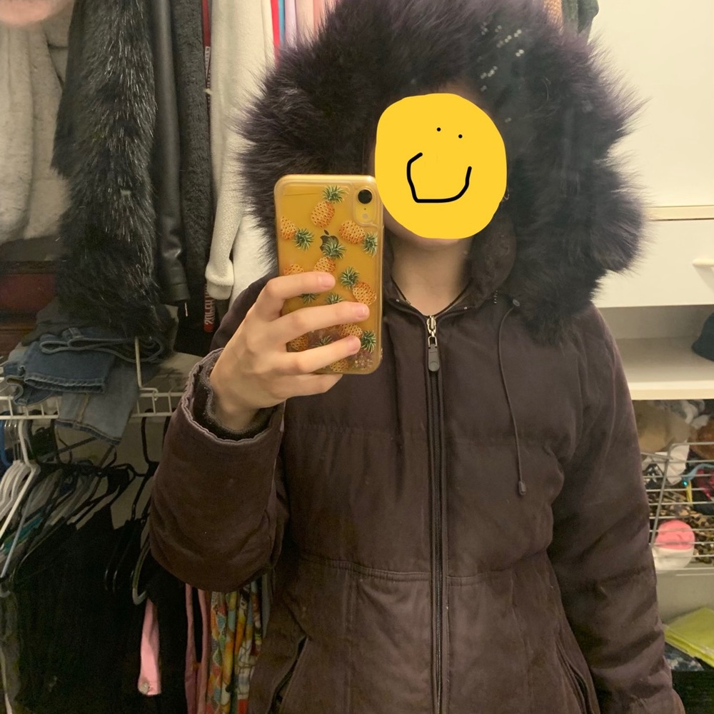 Fox Fur Hooded Jacket
